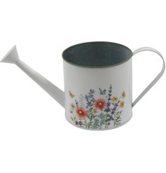 Add a charming touch to your garden with this 36.5cm Watering Can Planter