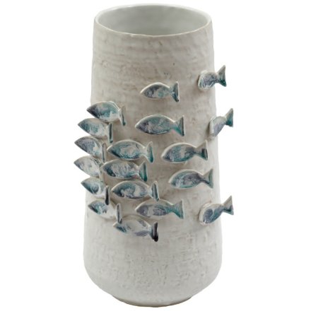 3D Fish Vase, 32cm 