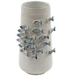 Elevate your decor with this elegant ceramic vase