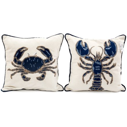 2/A Lobster/crab Sc Cushion, 45cm 
