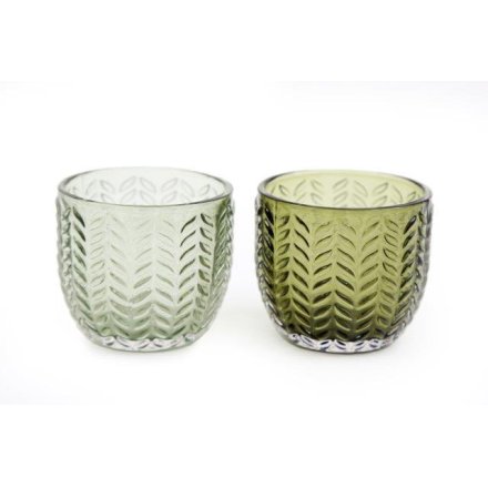 Add natural elegance to your space with this Leaf Tealight Holder