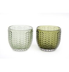 Add natural elegance to your space with this Leaf Tealight Holder