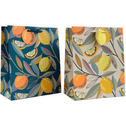 Citrus Zest Gift Bag 2A, 33cm