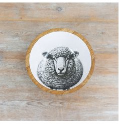 The Sheep Design bowl blends rustic charm with modern style