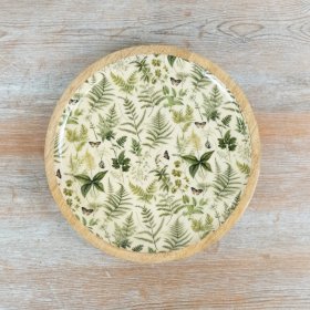 The Botanical Design Plate is a spring essential for your collection.