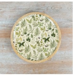 The Botanical Design Plate is a must have for the spring.
