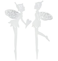 garden stakes fairy design 