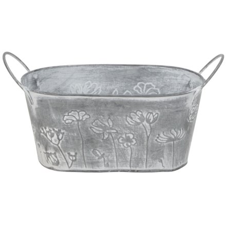 Oval Bowl with Handles, 21.5cm 