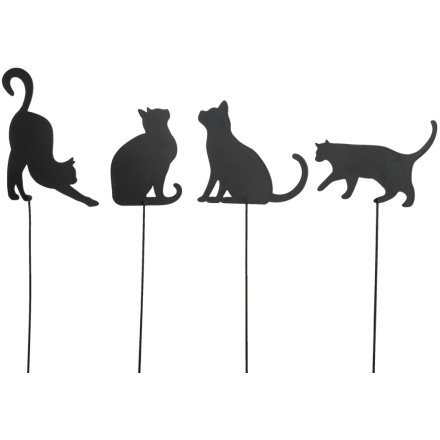 4/A Cat Garden Stake Decoration