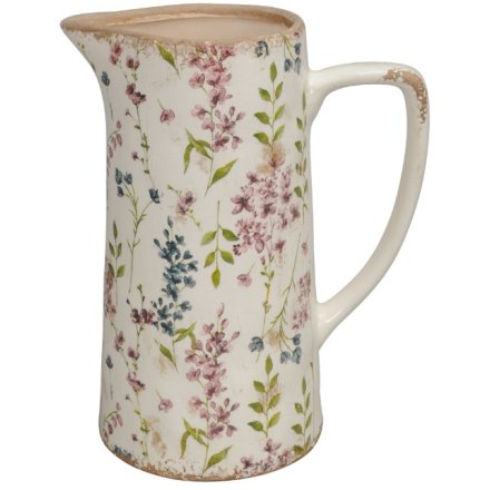 Stoneware Jug Vase, 25.5cm 