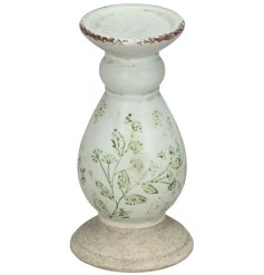 Add natural elegance to your space with the Candleholder Flowers