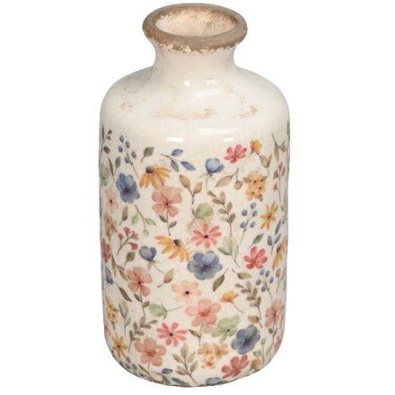 Vase Flower Design, 20cm 