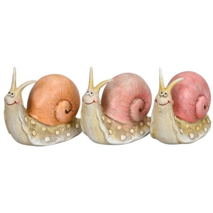 3/A Snail Ornament, 8cm 