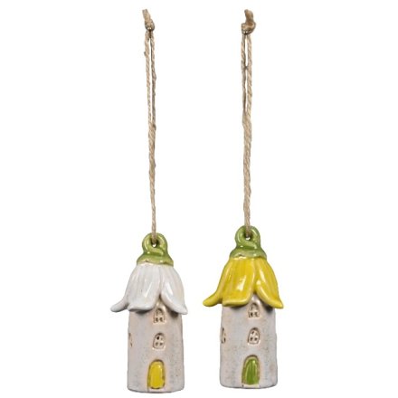 2/A House Flower Top Hanger, 9cm 