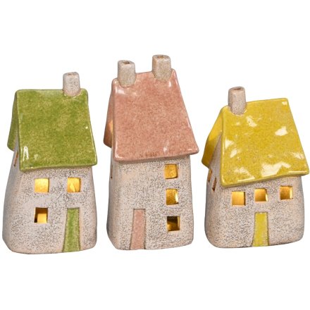 3/A LED House Deco, 14.5cm 