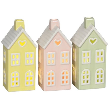 3/A LED House Deco, 15.5cm 