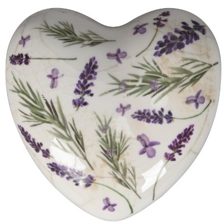 Lavender Heart, 8.5cm