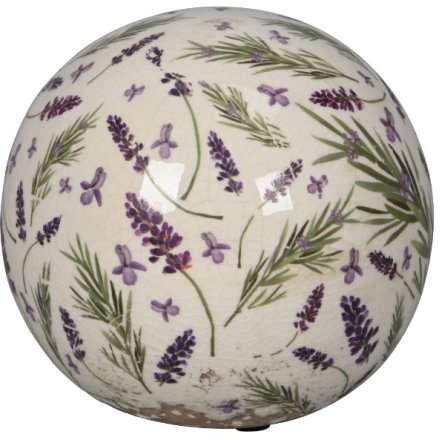 Lavender Sphere, 12cm