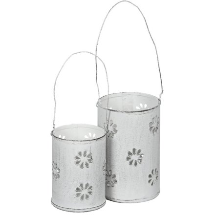 Set of 2 Hanging Lanterns