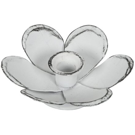 Flower Candle Holder, 9cm 