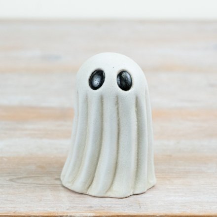 a charming standing ghost decoration 