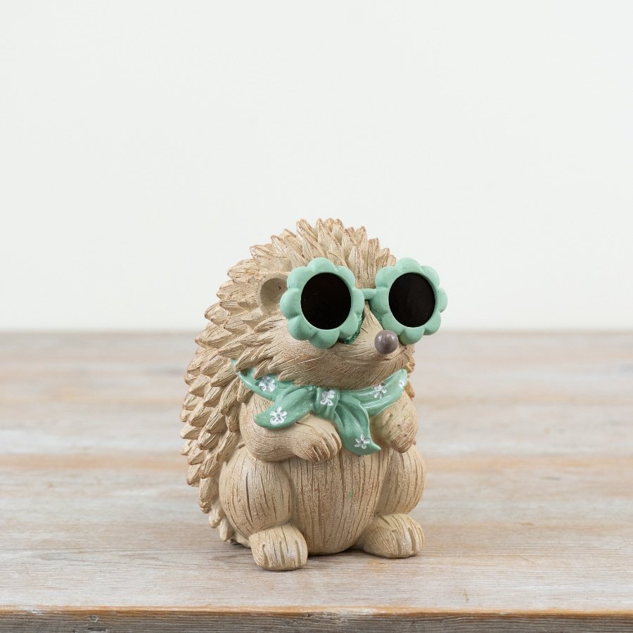 Add a delightful hedgehog ornament to brighten your space.