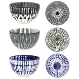a stylish amari patterned cereal bowl 