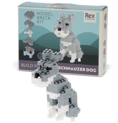 This Schnauzer brick kit is great fun for kids and adults alike.