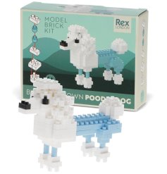 Build a detailed brick Poodle with this fun and creative model kit.