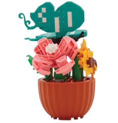 Add charm to your mini scenes with the Minibricks Flowers and Butterfly set!