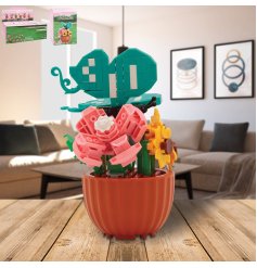 Add charm to your mini scenes with the Minibricks Flowers and Butterfly set!