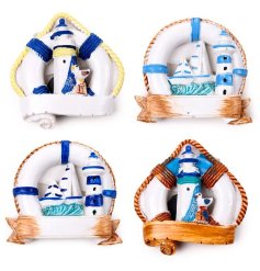 Give your fridge a charming coastal vibe with these cute Souvenir Seaside Magnets.