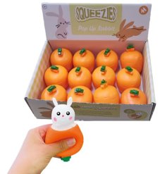Delight this spring with the Rabbit & Carrot Pop Out Toy for endless fun and smiles!