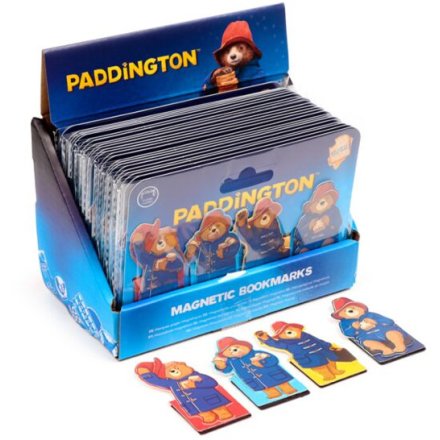 Mark your spot in style with the Paddington Bear Magnetic Bookmark Set.