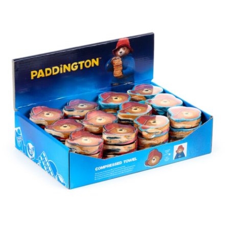 Stay dry on all your adventures with the Paddington Bear Compressed Travel Towel