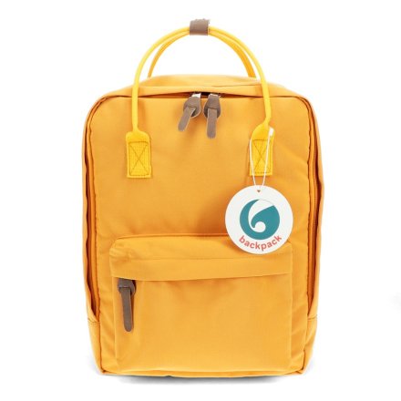 A roomy, vibrant backpack perfect for school.