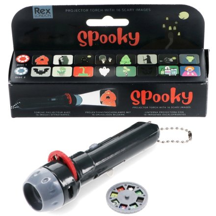 Set the spooky vibe with this fun and eerie projector toy!