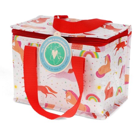 a stylish unicorn lunch bag insulated for keeping contains fresh 