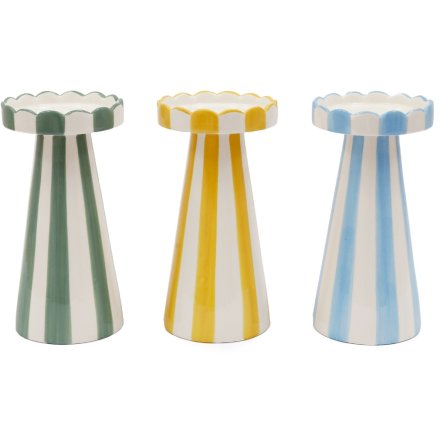 3/A Soleil Pillar Candle Holder, 20cm 