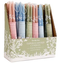 Elevate your dining with our elegant S/2 Taper Dinner Candles