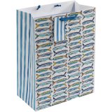 Gift with a splash of coastal charm! with this sardine gift bag