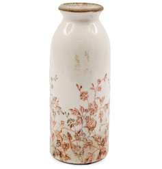 a charming floral vase