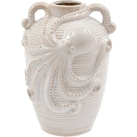 23.3cm Octopus Vase W/handles