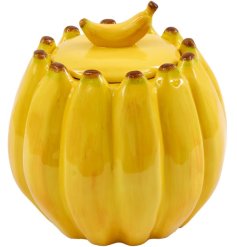 Keep your bananas fresh and organized with this Banana Storage Jar