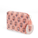 Stay stylish and organized on the go with the Shanaya Makeup Bag