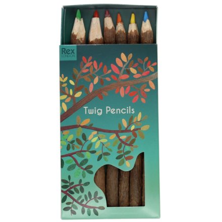 Spark creativity sustainably with our eco-friendly Twig Colouring Pencils!