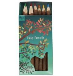 Spark creativity sustainably with our eco-friendly Twig Colouring Pencils!