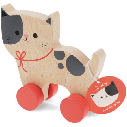 Spark creativity with this delightful Wooden Push Along Toy for endless imaginative fun.