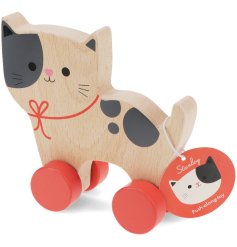 Spark creativity with this delightful Wooden Push Along Toy for endless imaginative fun.