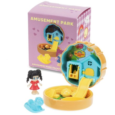 Enjoy nonstop fun anywhere with the Little Compact Playset, perfect for playtime on the move!